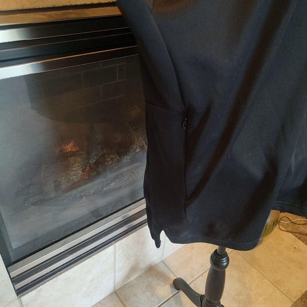 Adidas Black XL Cross Cross Neck Pullover Hoodie! - Picture 5 of 10